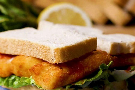 Casper´s Fish Finger Sandwich